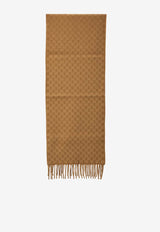 GG Wool and Cashmere Scarf