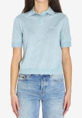 Logo-Embroidered Short-Sleeved Polo T-shirt