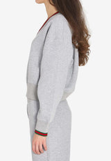 Web V-neck Sweatshirt