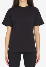 Logo-Embroidery Short-Sleeved T-shirt