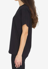 Logo-Embroidery Short-Sleeved T-shirt