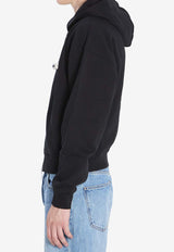 Logo-Patched Hooded Sweatshirt