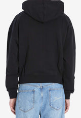 Logo-Patched Hooded Sweatshirt