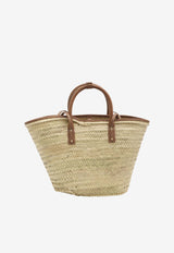Le Panier Raffia Shoulder Bag