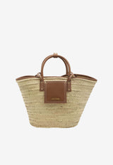 Le Panier Raffia Shoulder Bag