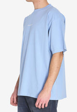 Embroidered-Logo Crewneck T-shirt