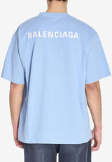 Embroidered-Logo Crewneck T-shirt