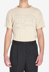 Maison Margiela Logo-Printed Crewneck T-shirt S51GC0544-S24575-119