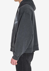 Logo-Printed Hooded Sweatshirt