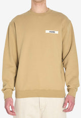 Logo-Patched Crewneck Sweatshirt