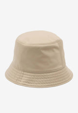 Reversible Bucket Hat with Logo-Patch