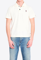 Moncler Grenoble Logo Patch Polo T-shirt Off-white L10978A00004-89AVZ-034