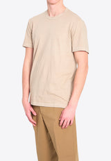 James Perse Combed Crewneck T-shirt Beige MLJ3311--LKK