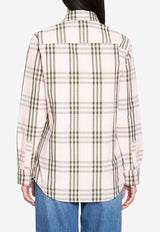 Burberry Checked Long-Sleeved Shirt Multicolor 8127212--A5961