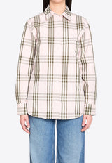 Burberry Checked Long-Sleeved Shirt Multicolor 8127212--A5961