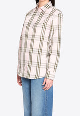 Burberry Checked Long-Sleeved Shirt Multicolor 8127212--A5961