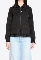 Moncler Adenium Zip-Up Field Jacket Black L10931A00128-5996F-999