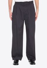 The Row Tibor Loose Tailored Pants Gray 1355-W5076-ANT