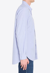 The Row Kardiff Striped Shirt Light Blue 697-W4448-LVB