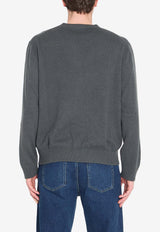 The Row Mamphis V-neck Sweater  Gray 1278-Y985-GSL