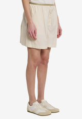 Lemaire Silk-Blend Boxer Shorts Cream PA1270-LF1500-WH048