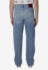 Gucci Washed Straight-Leg Jeans Blue 861309-XDDD2-4009