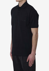 Gucci Logo Embroidered Polo T-shirt Blue 854796-XJHQP-4055