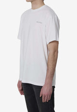 Gucci Logo and Symbols Print T-shirt White 855021-XJHQK-9051