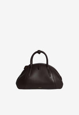 Alaïa Sculptural Doctor Top Handle Bag  Bordeaux AA1L1009I252--332