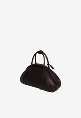 Alaïa Sculptural Doctor Top Handle Bag  Bordeaux AA1L1009I252--332