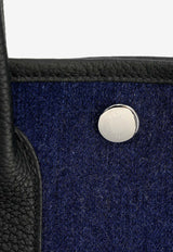 Neo Garden 23 in Denim and Black Negonda Leather with Palladium hardware