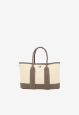 Neo Garden 23 in Vanille Toile Officier canvas and Etoupe Negonda with Palladium Hardware