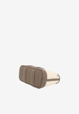 Neo Garden 23 in Vanille Toile Officier canvas and Etoupe Negonda with Palladium Hardware