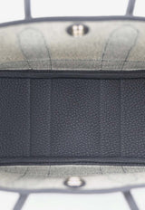 Neo Garden 23 in Ardoise Negonda Leather Toile H Viking Canvas with Palladium hardware