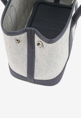 Neo Garden 23 in Ardoise Negonda Leather Toile H Viking Canvas with Palladium hardware
