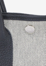 Neo Garden 23 in Ardoise Negonda Leather Toile H Viking Canvas with Palladium hardware