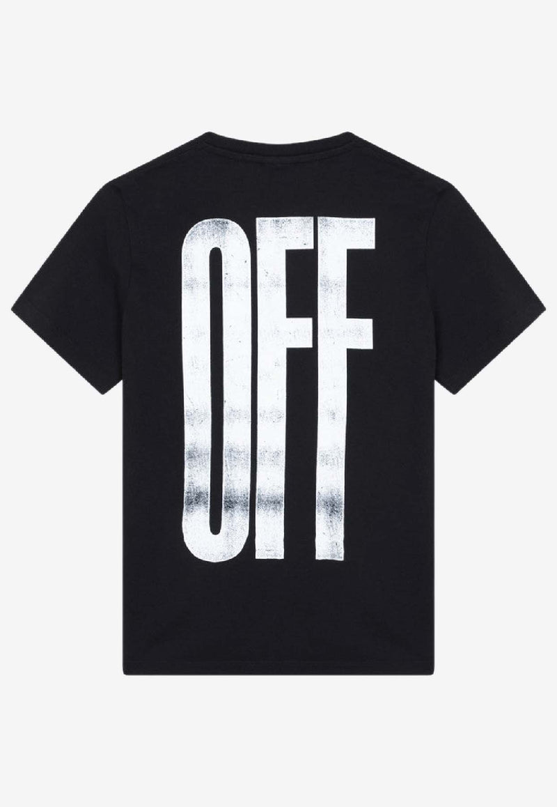 Off-White Kids Boys Don't Bother Me Shirt OBAA002F25-BJER00C/R_OFFW-1025