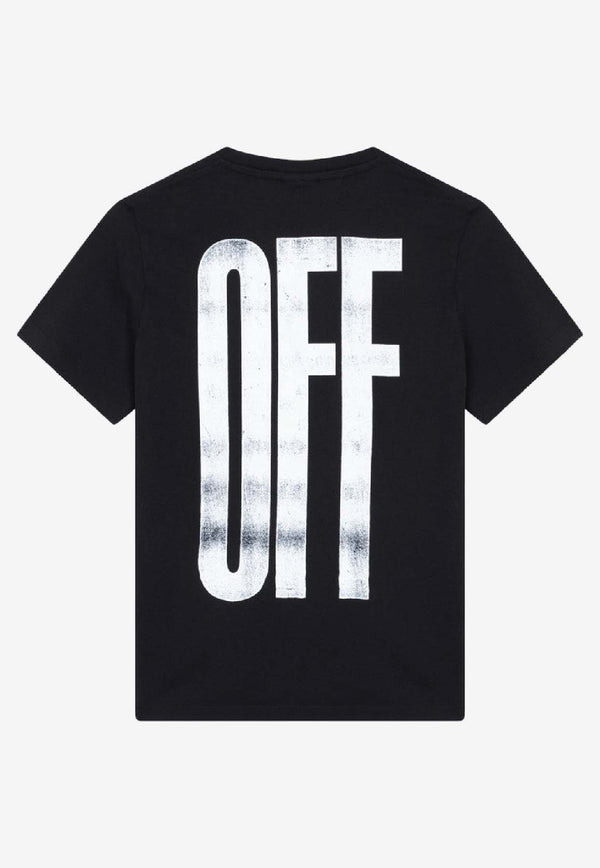 Off-White Kids Boys Don't Bother Me Shirt OBAA002F25JER00C/R_OFFW-1025