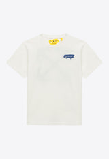 Off-White Kids Boys Logo-Print T-shirt OBAA002S24-AJER006/O_OFFW-0145