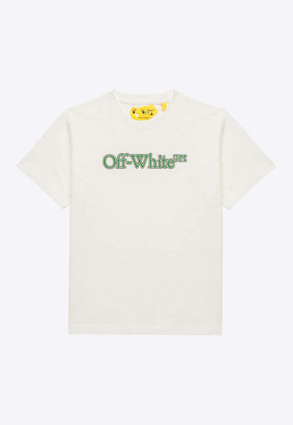Off-White Kids Boys Big Bookish T-shirt OBAA002S24-BJER004/O_OFFW-0155