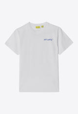 Off-White Kids Boys Marker Arrows T-shirt White OBAA002S26JER005/S_OFFW-1000