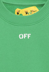 Off-White Kids Boys Crewneck Sweatshirt OBBA001S24-AFLE009/O_OFFW-5501