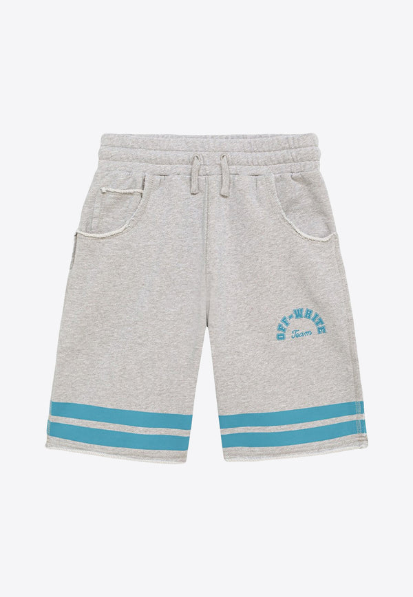 Off-White Kids Boys Team 23 Shorts OBCI008S24-AFLE001/O_OFFW-0844