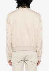 Tom Ford Harrington Zip-Up Jacket OBG003-FMC173S25 AW105 Bone