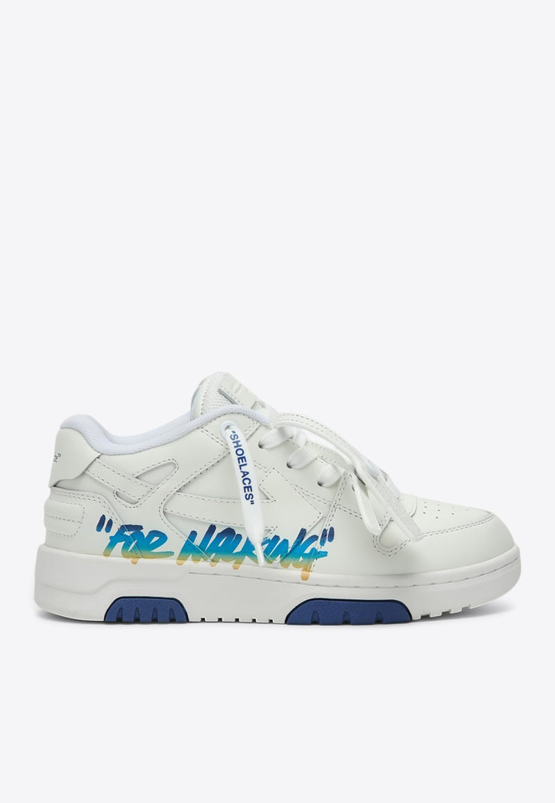 Off-White Kids Boys Out Of Office Low-Top Sneakers  White OBIA011S25LEA002/Q_OFFW-0184