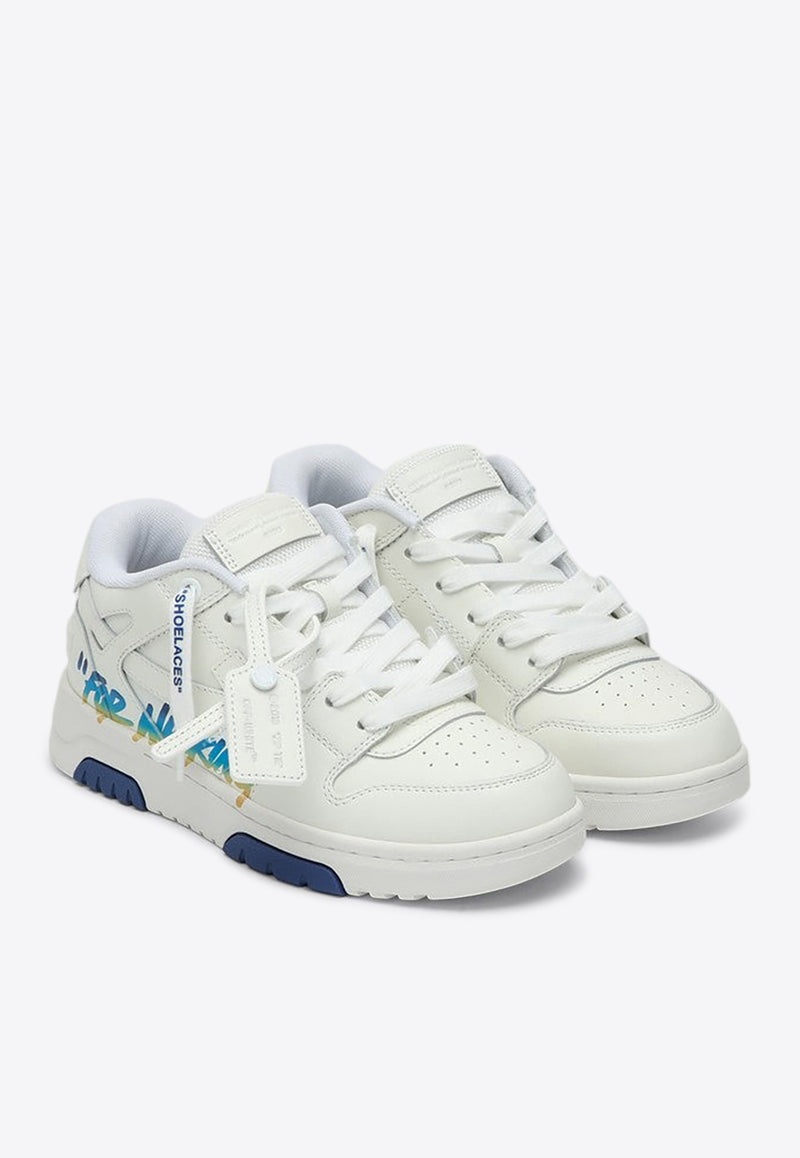 Off-White Kids Boys Out Of Office Low-Top Sneakers  White OBIA011S25LEA002/Q_OFFW-0184