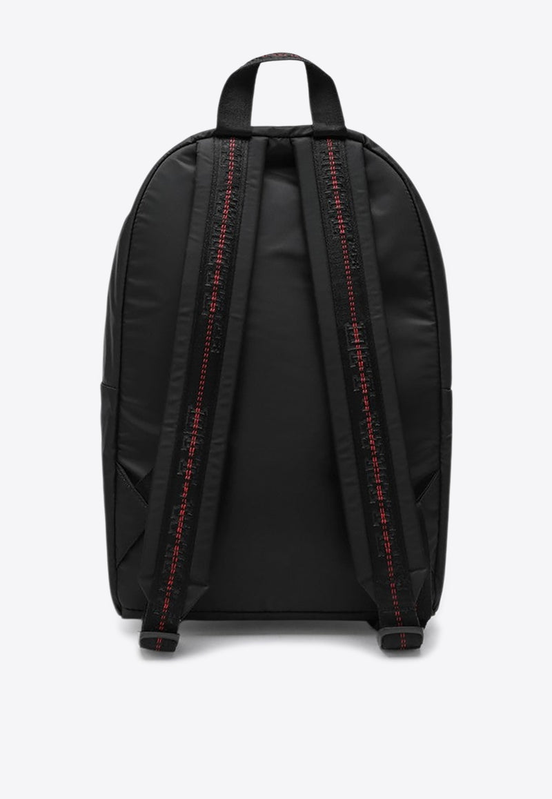 Off-White Reflective Logo Backpack  Black OBNB001F25FAB001/R_OFFW-1080