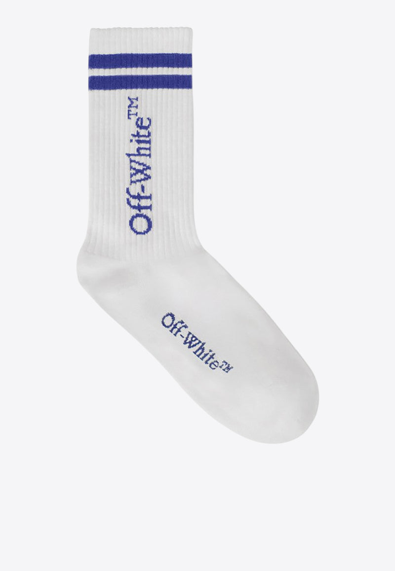Off-White Signature Logo Socks OBRA003F25KNI002/R_OFFW-0145