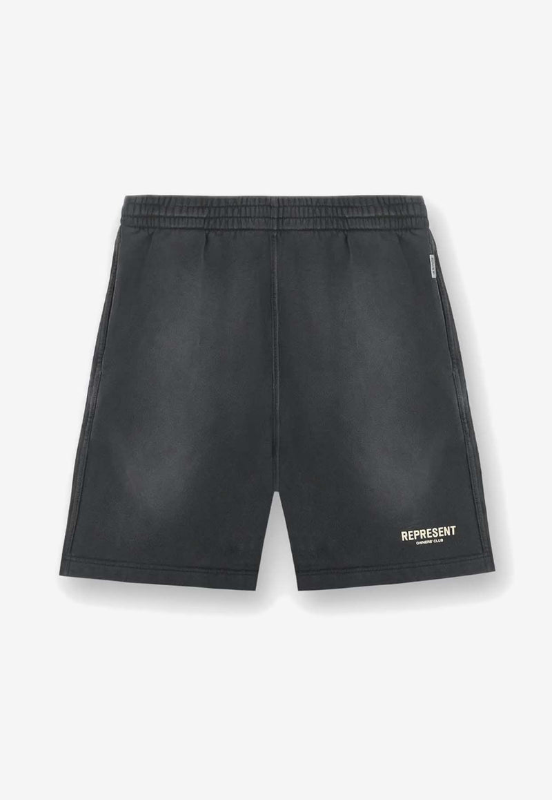Represent Owner's Club Faded Track Shorts Black OCM100004-0330_BLACK