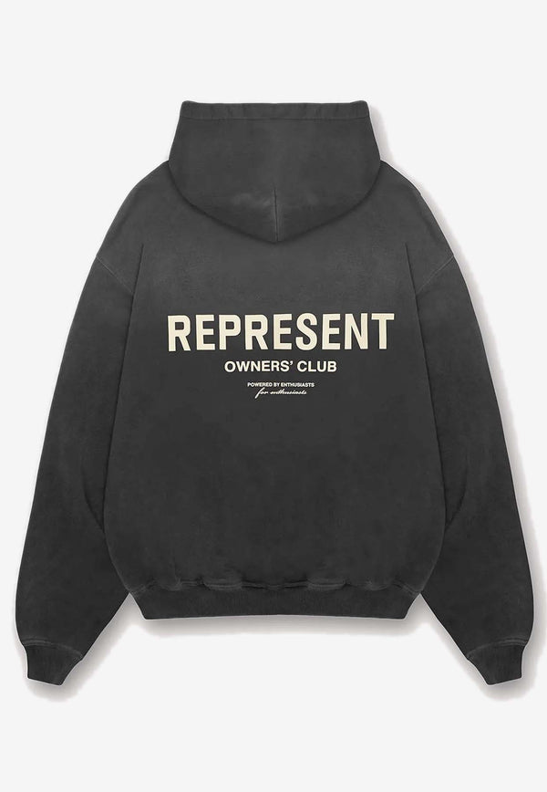 Represent Owner's Club Faded Hooded Sweatshirt Black OCM41113-0330_BLACK